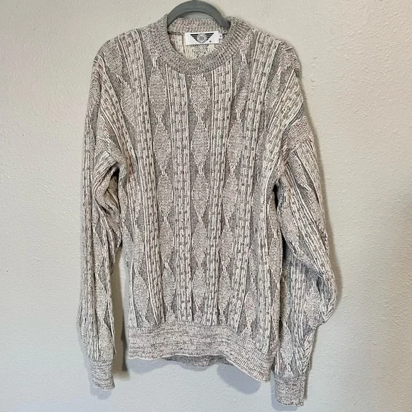 I.O.U Vintage Knit Sweater Size Large - Picture 2 of 15